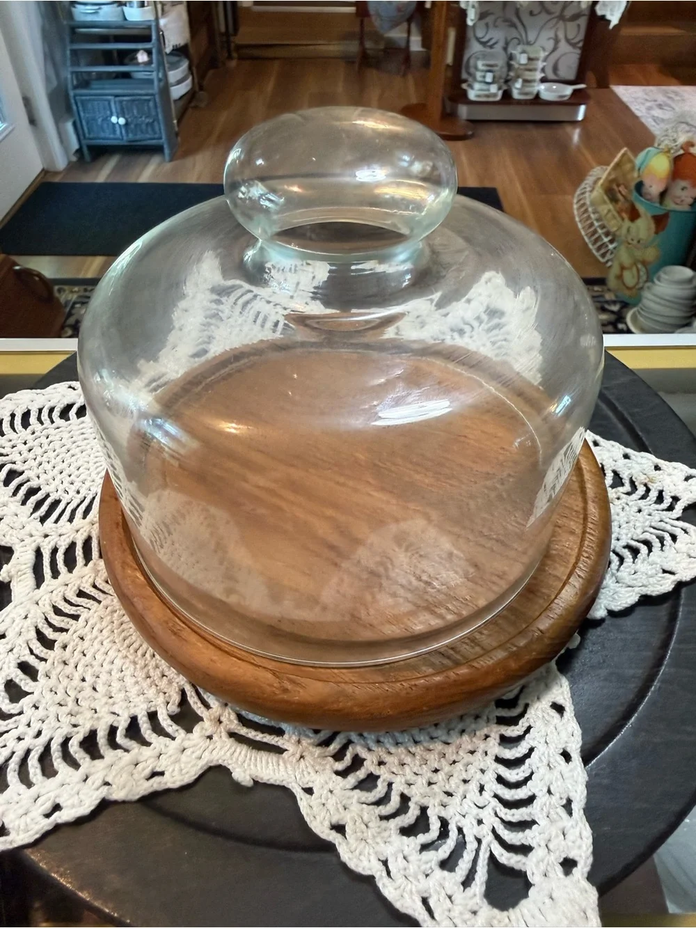Vintage Cheese Server